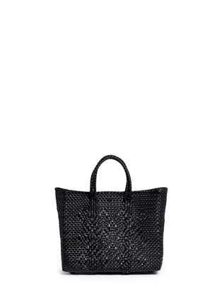 Detail View - Click To Enlarge - TRUSS - Small top handle woven PVC tote