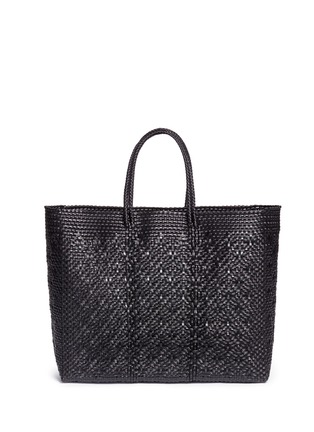 Main View - Click To Enlarge - TRUSS - Large top handle woven PVC tote