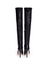 Back View - Click To Enlarge - JIMMY CHOO - 'Mason' stretch nappa leather platform boots