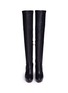 Figure View - Click To Enlarge - JIMMY CHOO - 'Mason' stretch nappa leather platform boots