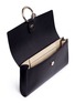 Detail View - Click To Enlarge - CHLOÉ - 'Faye' suede and leather clutch