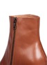 Detail View - Click To Enlarge - DRIES VAN NOTEN - Chunky heel zip leather boots