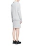 Back View - Click To Enlarge - NORMA KAMALI - 'All In One' convertible cotton jersey dress