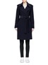 Main View - Click To Enlarge - NORMA KAMALI - Tie waist bonded jersey trench coat