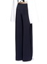 Back View - Click To Enlarge - NORMA KAMALI - Stretch jersey straight leg pants