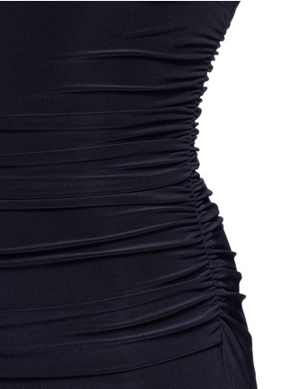 Detail View - Click To Enlarge - NORMA KAMALI - Shirred waist stretch jersey dress
