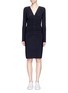 Main View - Click To Enlarge - NORMA KAMALI - Shirred waist stretch jersey dress