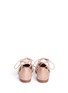 Back View - Click To Enlarge - STUART WEITZMAN - 'Gilligan' d'Orsay suede lace-up flats