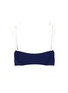 Main View - Click To Enlarge - SOLID & STRIPED - 'The Poppy' shoulder tie bikini top