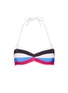 Main View - Click To Enlarge - SOLID & STRIPED - 'The Chloe' stripe bandeau top