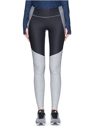 Main View - Click To Enlarge - OUTDOOR VOICES - 'Dipped Warmup' leggings