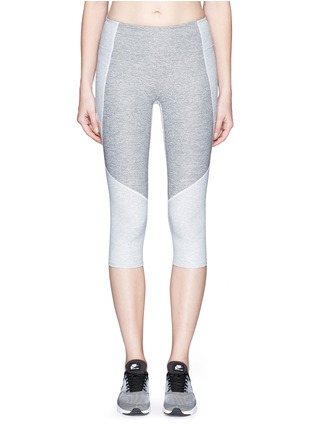 Main View - Click To Enlarge - OUTDOOR VOICES - 'Two-Tone Kneecap' leggings