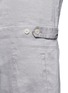 Detail View - Click To Enlarge - VINCE - Linen blend utility long sleeve rompers