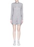Main View - Click To Enlarge - VINCE - Linen blend utility long sleeve rompers