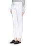 Front View - Click To Enlarge - VINCE - Belted linen pants