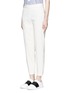 Front View - Click To Enlarge - VINCE - 'Easy' elastic back waist cupro-cotton pants