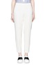 Main View - Click To Enlarge - VINCE - 'Easy' elastic back waist cupro-cotton pants