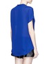 Back View - Click To Enlarge - VINCE - Cap sleeve silk chiffon blouse