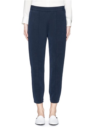 Main View - Click To Enlarge - VINCE - 'Easy' elastic back waist crepe pants