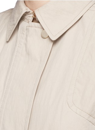 Detail View - Click To Enlarge - VINCE - Belted trench coat