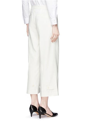 Back View - Click To Enlarge - VINCE - Tailored adjustable culottes