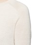 Detail View - Click To Enlarge - VINCE - Rolled seam silk-cashmere sweater