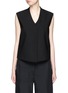 Main View - Click To Enlarge - HELMUT LANG - Cropped wool gabardine vest