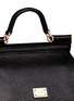 Detail View - Click To Enlarge - - - 'Miss Sicily' small grainy leather backpack
