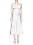 Main View - Click To Enlarge - VICTORIA BECKHAM - Crushed satin camisole dress