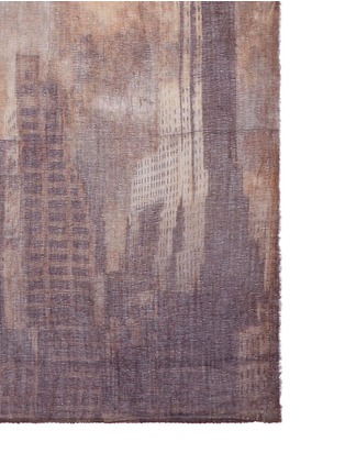 Detail View - Click To Enlarge - FALIERO SARTI - 'Sky' print virgin wool blend scarf