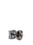 Detail View - Click To Enlarge - CZ BY KENNETH JAY LANE - Cushion cut cubic zirconia stud earrings