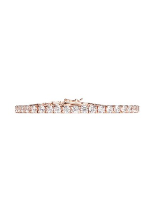 Main View - Click To Enlarge - CZ BY KENNETH JAY LANE - Brilliant cut cubic zirconia tennis bracelet