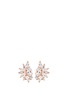 Main View - Click To Enlarge - CZ BY KENNETH JAY LANE - Cubic zirconia cluster earrings