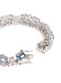Detail View - Click To Enlarge - CZ BY KENNETH JAY LANE - Stacked mix cubic zirconia bracelet