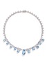 Main View - Click To Enlarge - CZ BY KENNETH JAY LANE - Cubic zirconia pavé fringe necklace