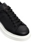 Detail View - Click To Enlarge - ALEXANDER MCQUEEN - 'Oversized Sneaker' in perforated leather