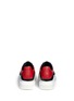 Back View - Click To Enlarge - ALEXANDER MCQUEEN - 'Oversized Sneaker' in perforated leather