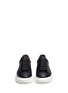 Front View - Click To Enlarge - ALEXANDER MCQUEEN - 'Oversized Sneaker' in perforated leather