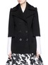 Main View - Click To Enlarge - NEIL BARRETT - Oversize wool-modal military cape jacket