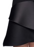 Detail View - Click To Enlarge - NEIL BARRETT - Scuba jersey ruffle sleeveless dress