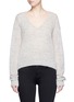Main View - Click To Enlarge - ACNE STUDIOS - 'Rhea' alpaca-wool V-neck sweater