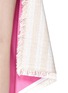 Detail View - Click To Enlarge - ACNE STUDIOS - Slash back frayed cotton-linen asymmetric dress