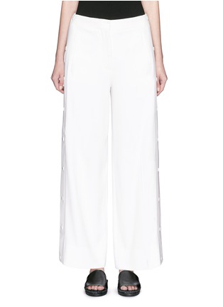 Main View - Click To Enlarge - ACNE STUDIOS - Button side wide leg pants