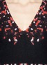 Detail View - Click To Enlarge - MC Q - Pixel leopard wool knit dress