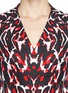 Detail View - Click To Enlarge - MC Q - Cap sleeve pixel leopard print dress