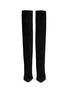 Figure View - Click To Enlarge - GIANVITO ROSSI - Knee high suede stiletto boots