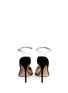 Back View - Click To Enlarge - GIANVITO ROSSI - 'Natalie' clear PVC trim patent leather pumps