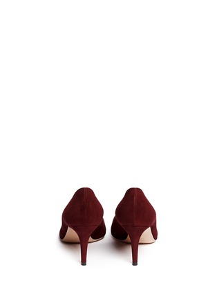 Back View - Click To Enlarge - GIANVITO ROSSI - 'Simple' suede pumps