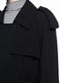 Detail View - Click To Enlarge - MS MIN - Silk crepe trench coat