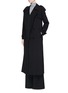 Figure View - Click To Enlarge - MS MIN - Silk crepe trench coat